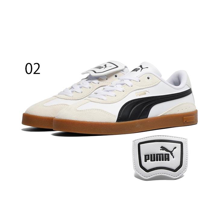 プーマ レディース スニーカー ローカット PUMA CLUB AZURA 靴 スエード 折り返しタン 取り外し可能 2WAY 女性 レトロスニーカー クッション性 軽量 /404476 | PUMA | 01