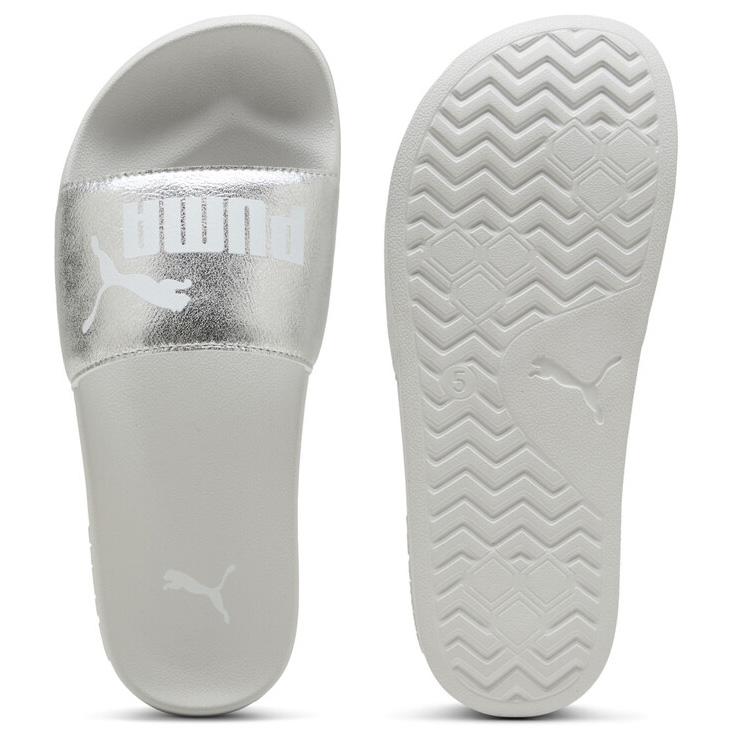 プーマ スライドサンダル レディース PUMA リードキャット 2.0 メタリック ウィスパー｜スポーティ カジュアル スポカジ 女性 ゴールド シルバー /404847 | PUMA | 05