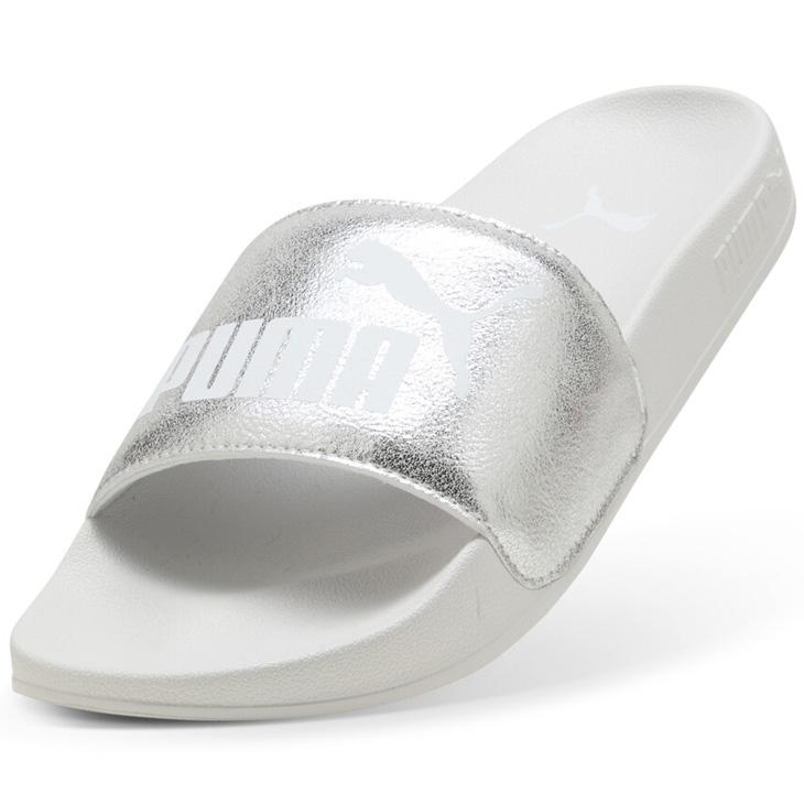 プーマ スライドサンダル レディース PUMA リードキャット 2.0 メタリック ウィスパー｜スポーティ カジュアル スポカジ 女性 ゴールド シルバー /404847 | PUMA | 06