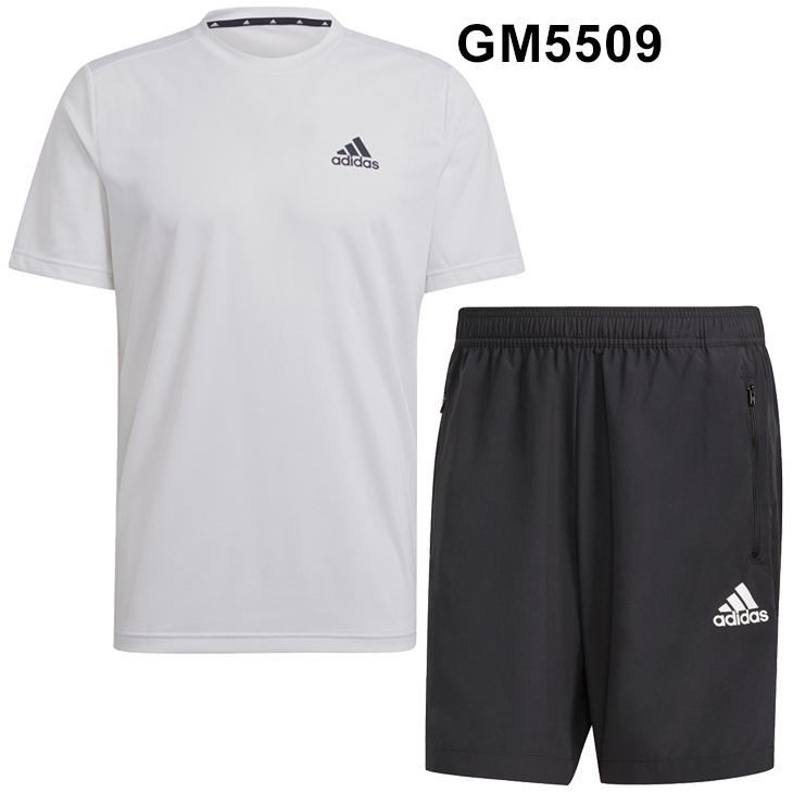 adidas 半袖Tシャツ ショートパンツ 上下 メンズ セットアップ