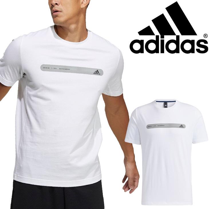 半袖 Tシャツ 半袖シャツ メンズ アディダス Adidas M Tech Tee Reflec Bar Tee スポーツウェア 白 ホワイト トレーニング ランニング Gp1004 Apworld 通販 Paypayモール