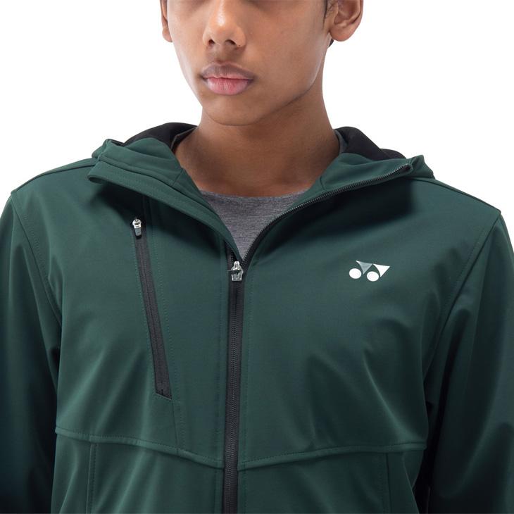 YONEX ウォームアップパーカー モスグリーン Lサイズ