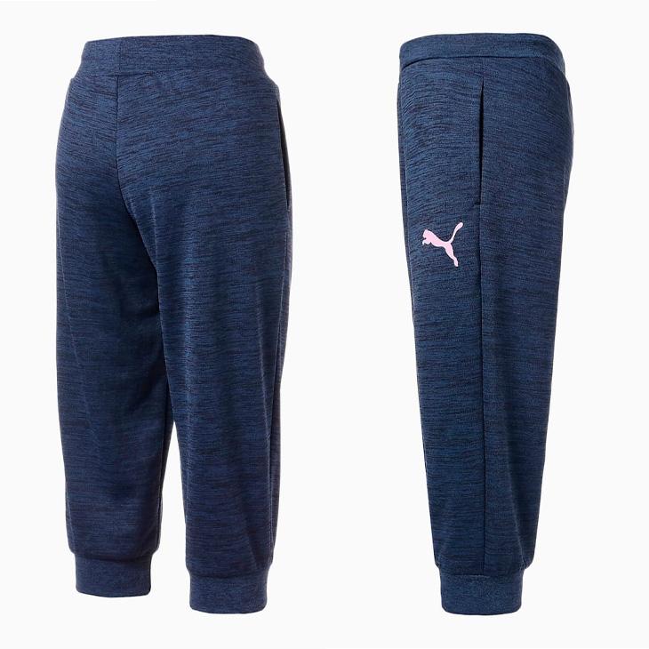 PUMA プーマ 7分丈 パンツ レディース トレーニング 3/4 ニット PUMA プーマ 7分丈 パンツ レディース トレーニング 3/4 ニット