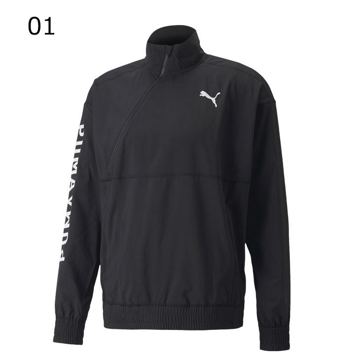 PUMA トレーニングウェア メンズ アウター/プーマ ロゴ ハーフ