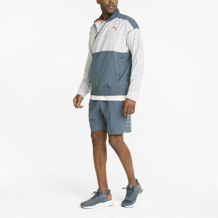 PUMA - PUMA ハーフジップナイロンセットアップ PUMA ハーフジップフリースパーカー（パーカー） | OFF PRICE