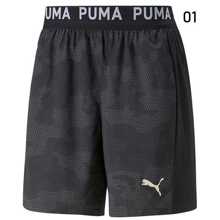 PUMA メンズ ハーフパンツ 920043 03 Oサイズ ネイビー/ブルー PUMA ハーフパンツ メンズ プーマ AOP ウーブン 7インチショーツ