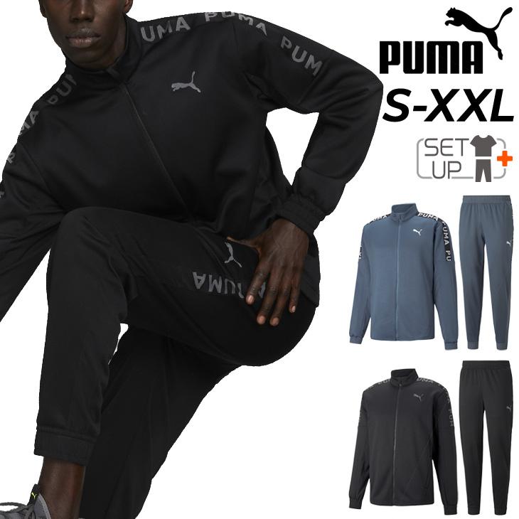 トレーニングウェア 上下 メンズ セットアップ プーマ Puma 裏起毛 ジャケット ロングパンツ 上下組 トレーニング フィットネス 男性 秋冬 運動 Apworld 通販 Yahoo ショッピング