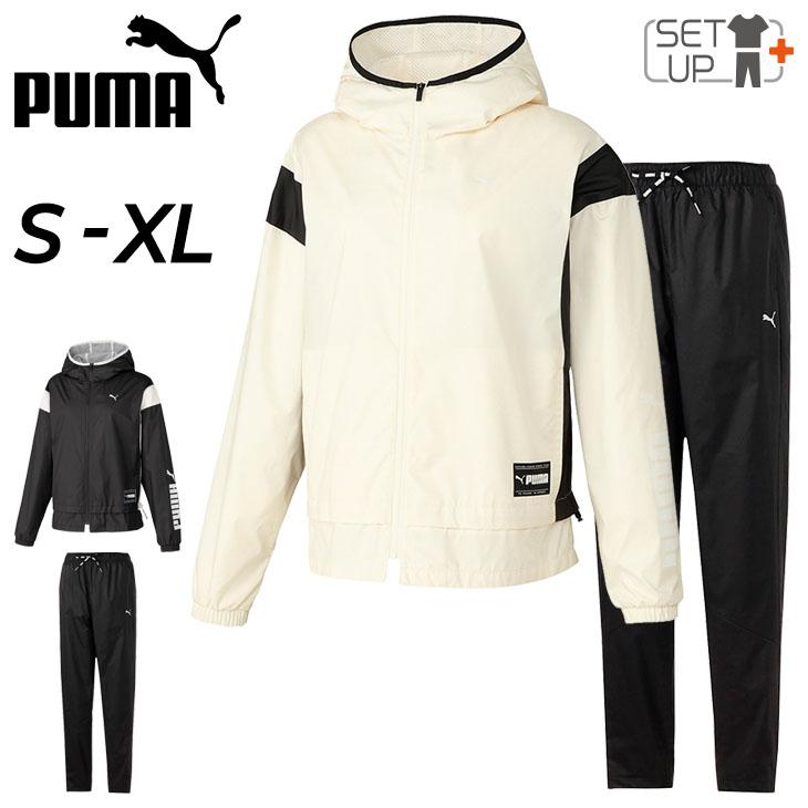 PUMA プーマ ウィンドブレーカー 上下 レディース 裏メッシュ PUMA プーマ ウィンドブレーカー 上下 レディース 裏メッシュ