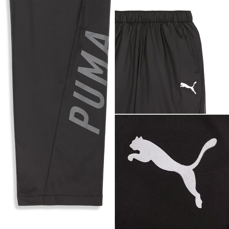 プーマ メンズ ウインドブレーカー パンツ PUMA ウーブン ロングパンツ 裏トリコット起毛 長ズボントレーニングパンツ スポーツウェア /524288【pu22pd】｜apworld｜04