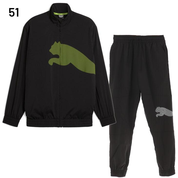 PUMA（プーマ） ウィンドブレーカー メンズ 上下 ウーブン ジャケット