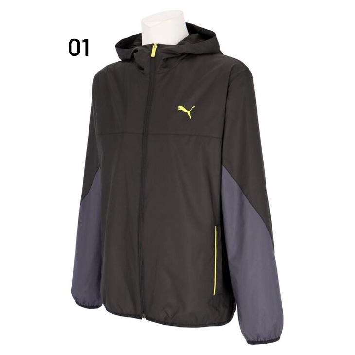 PUMA（プーマ） ウィンドブレーカー メンズ 裏メッシュ 長袖 アウター