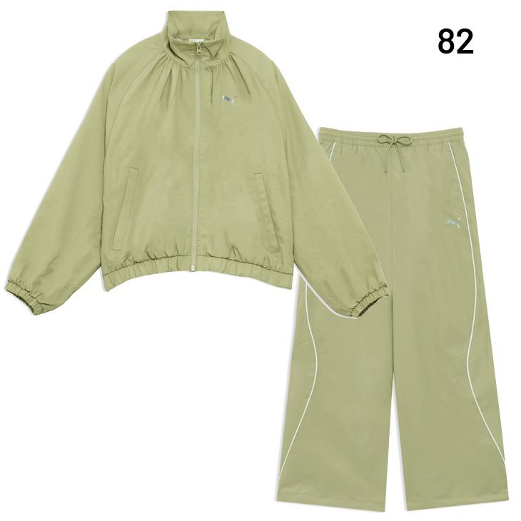 PUMA（プーマ） 上下セット レディース PUMA TRN EDGE 裏メッシュ