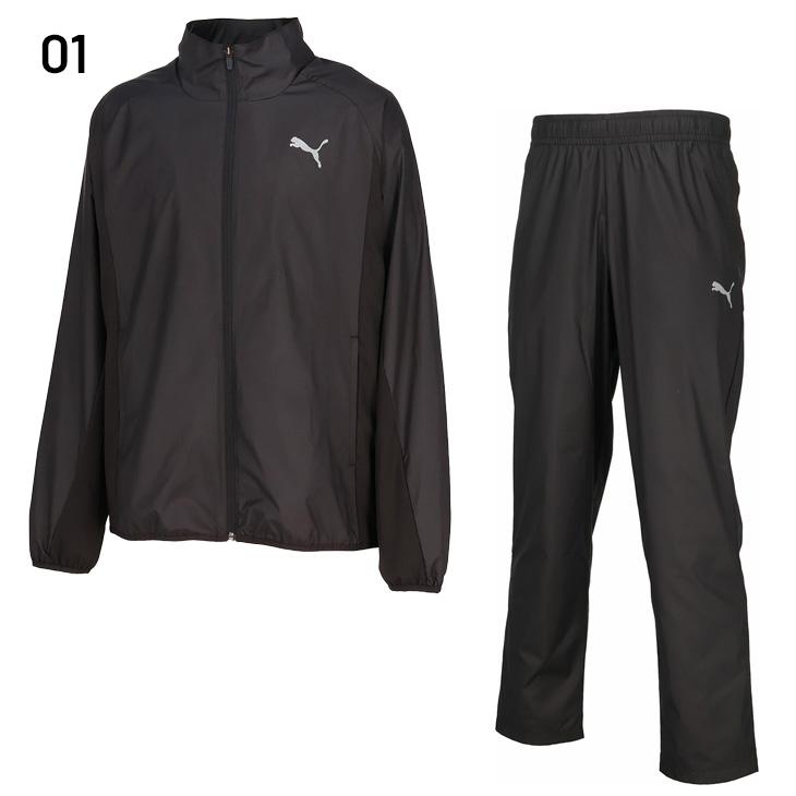PUMA プーマ ウィンドブレーカー メンズ 上下 TAD 裏メッシュ ウーブン