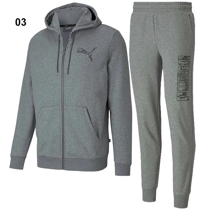 新品未使用　PUMA 裏起毛スエット　ネイビー 上下　セットアップ　XL PUMA プーマ ウィンドブレーカー メンズ 上下 トレーニング