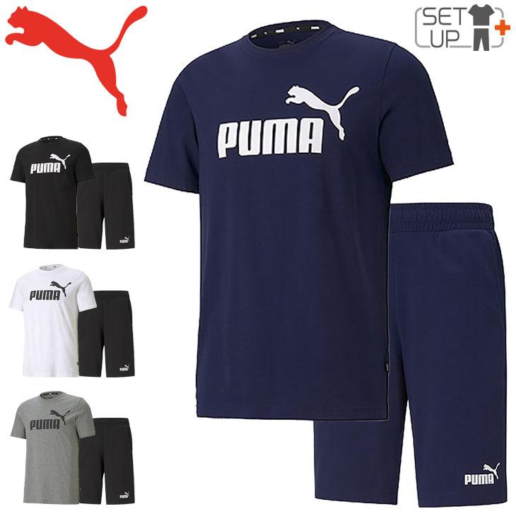 半袖tシャツ ハーフパンツ 上下セット メンズ 2点セット プーマ Puma スポーツウェア セットアップ トレーニング 上下組 男性 普段使い 5737 5722 Apworld 通販 Paypayモール