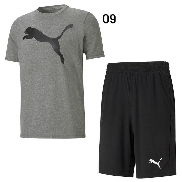 PUMA（プーマ） 半袖Tシャツ ハーフパンツ 上下 メンズ セットアップ