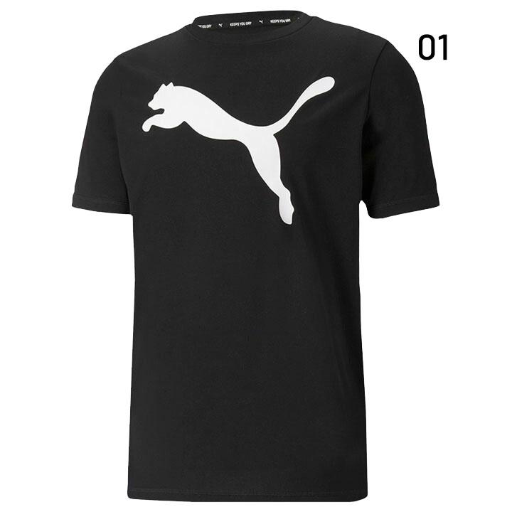 PUMA（プーマ） Tシャツ 半袖 メンズ PUMA ACTIVE ビッグロゴ TEE
