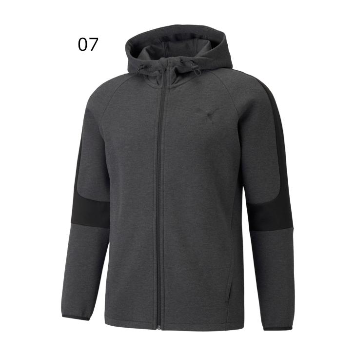 PUMA スウェット パーカー メンズ/プーマ EVOSTRIPE コア フーデッド