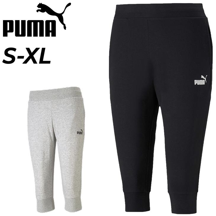 【PUMA】　プーマ　トレーニングウェア　パンツ スポーティ レディース　L PUMA プーマ 7分丈 パンツ レディース トレーニング 3/4 ニット