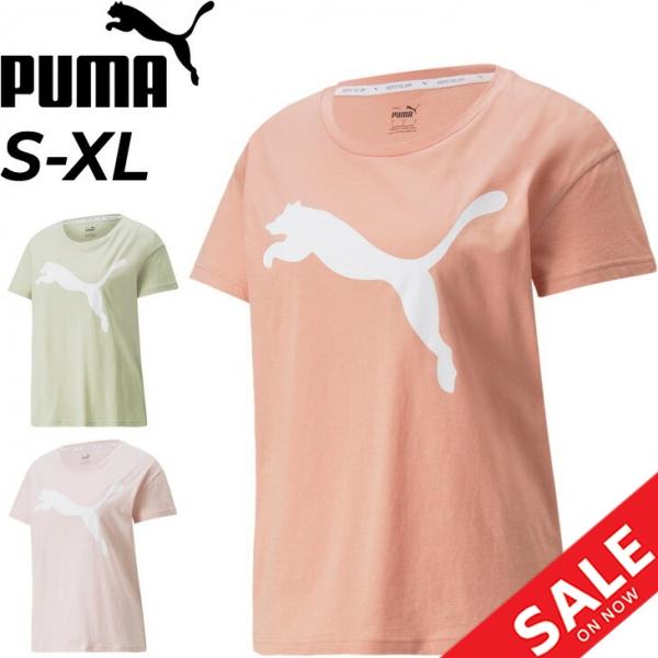半袖 Tシャツ レディース プーマ Puma Rtg ロゴ Tee スポーツウェア トレーニング フィットネス ランニング 吸汗速乾 女性 ビッグロゴ トップス 58 58 Apworld 通販 Yahoo ショッピング