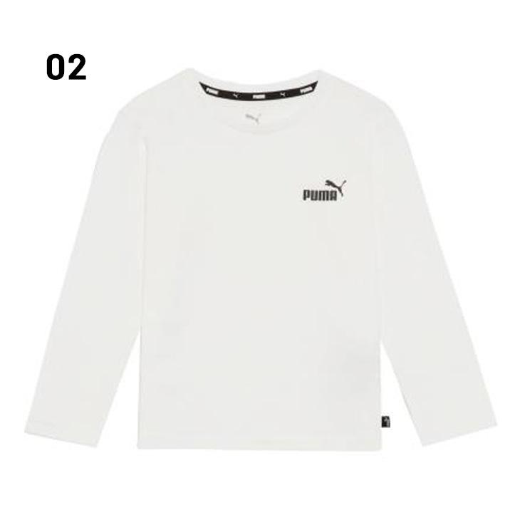 PUMA プーマ キッズ ジュニア 長袖 Tシャツ ESS NO.1 ロゴ LS