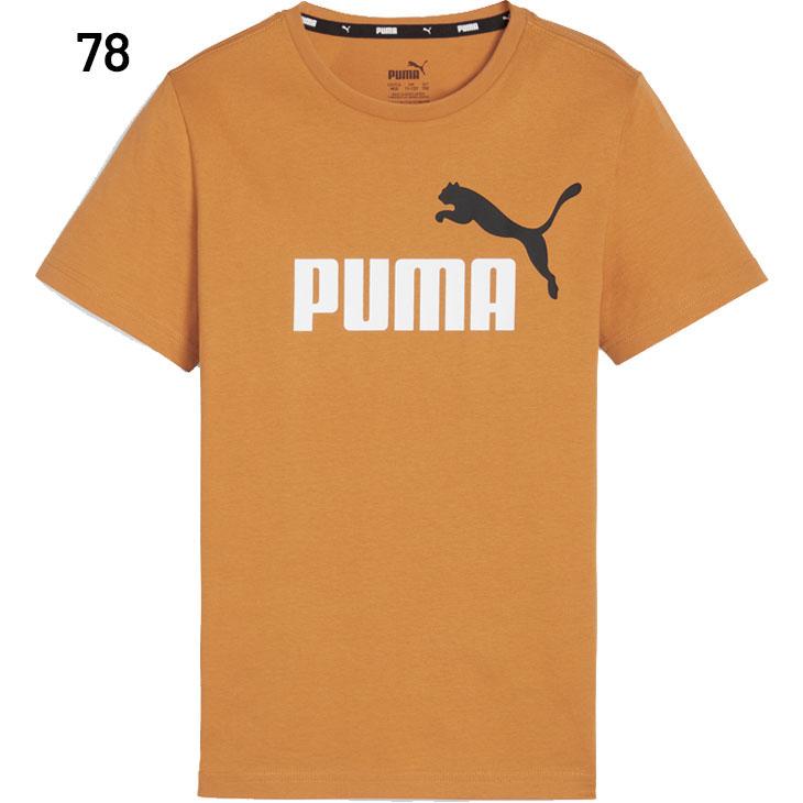 PUMA プーマ キッズ 半袖 Tシャツ ジュニア 120-160cm 子供服 ESS+ 