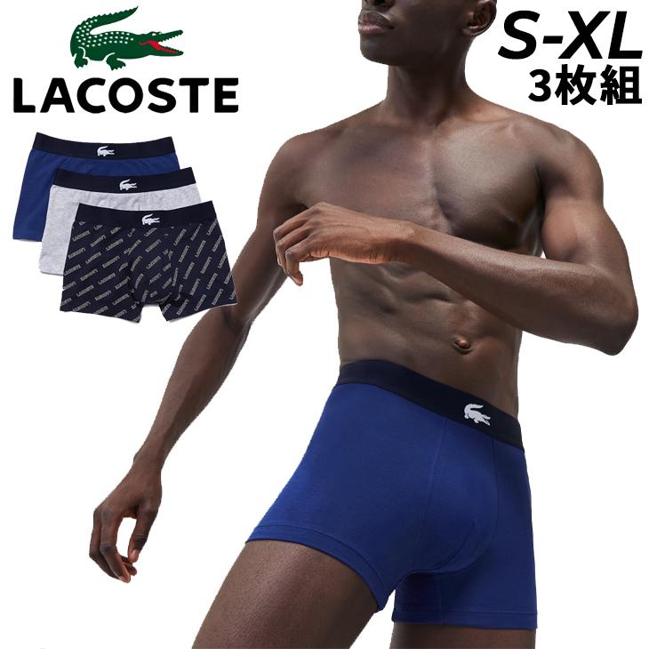 LACOSTE ラコステ ボクサーパンツ 3枚セット メンズ ボクサー