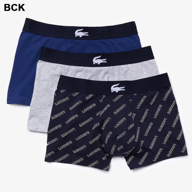 LACOSTE ラコステ ボクサーパンツ 3枚セット メンズ ボクサー
