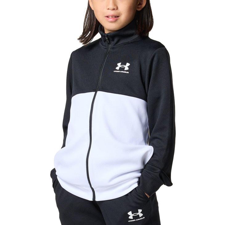 Under Armour フード付きジャージパンツ上下セット ホワイト