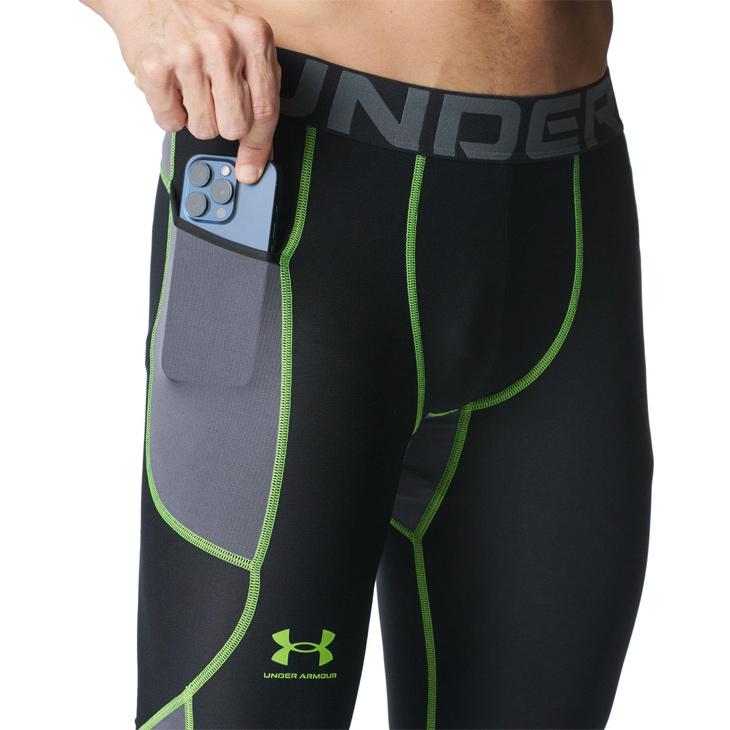 【値下げ】anan Manコンプ UNDER ARMOUR アンダーアーマー ロングタイツ コンプレッション