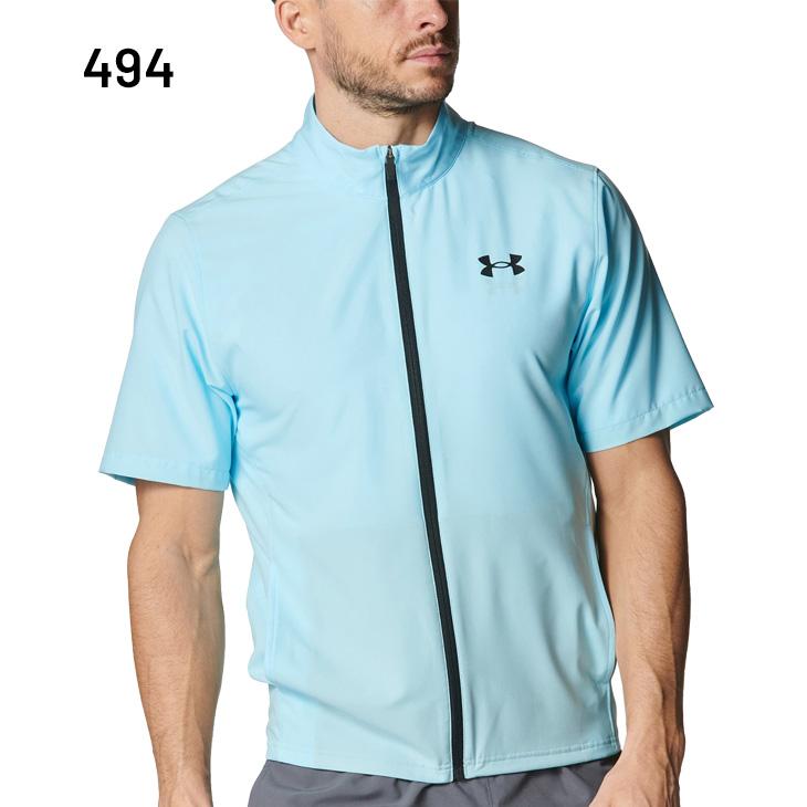 UNDER ARMOUR（アンダーアーマー） 半袖ジャケット メンズ ウーブン