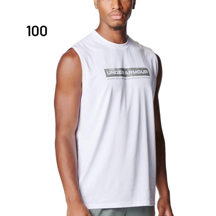 UNDER ARMOUR（アンダーアーマー） ノースリーブ Tシャツ メンズ UNDER 