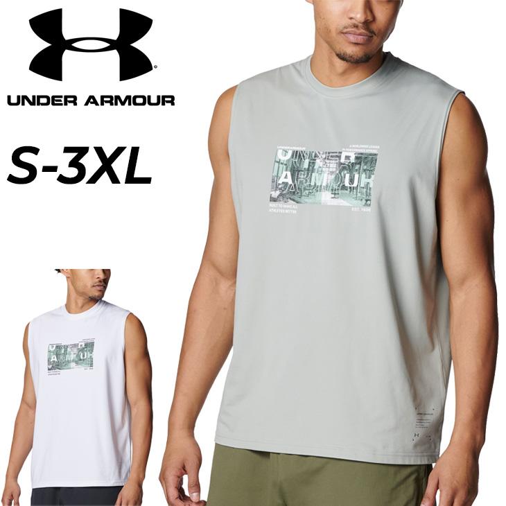 カマタマーレ讃岐　半袖、長袖、ノースリーブ UNDER ARMOUR（アンダーアーマー） ノースリーブ Tシャツ メンズ