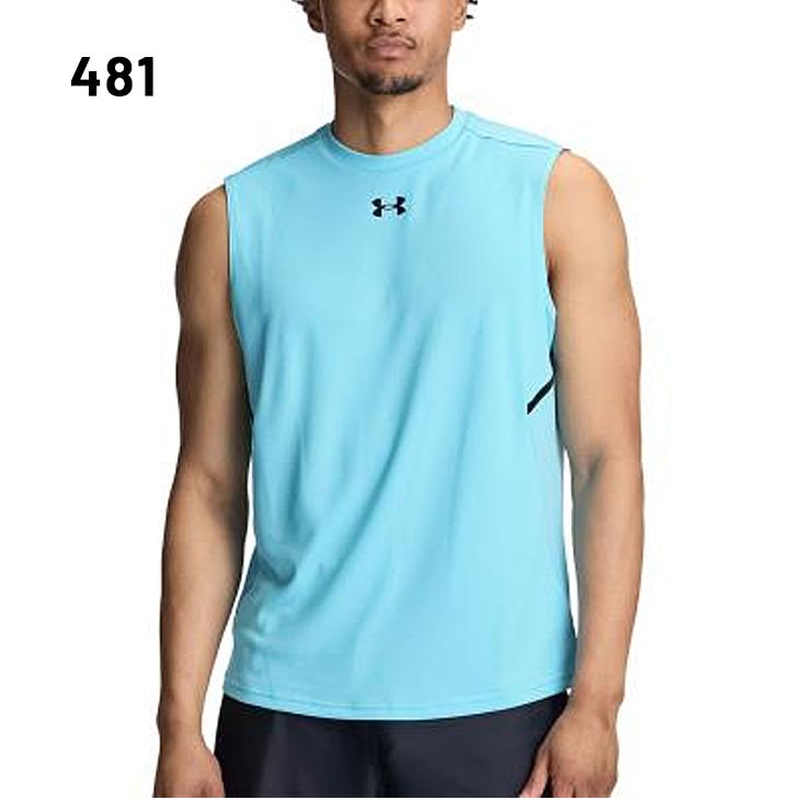 アンダーアーマー ノースリーブ タンクトップ メンズ UNDER ARMOUR UAアーマー ドライ スリーブレスシャツ ルーズ 速乾 通気 消臭 ランニング /6014262 | UNDER ARMOUR | 03