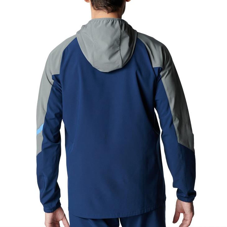 アンダーアーマー ウーブンジャケット メンズ UNDER ARMOUR 薄手 クロスジャージ 長袖 フルジップ フーディー 軽量 ストレッチ 速乾 男性 大きいサイズ /6015051_4