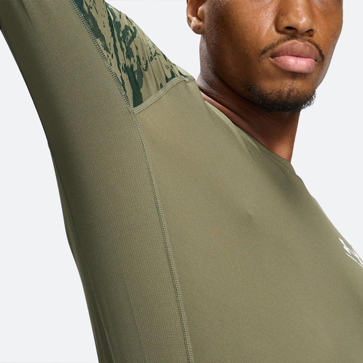 アンダーアーマー コンプレッション メンズ 長袖 シャツ スポーツ インナー UNDER ARMOUR UAヒートギアアーマー カモ柄 /6016931【返品不可】 | UNDER ARMOUR | 06