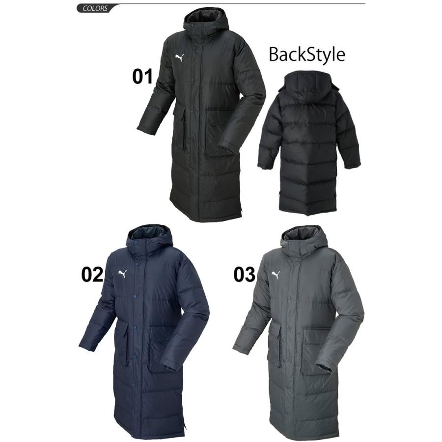 プーマ Puma メンズ ロングダウンコート Tt Ess Pro 男性用 膝丈