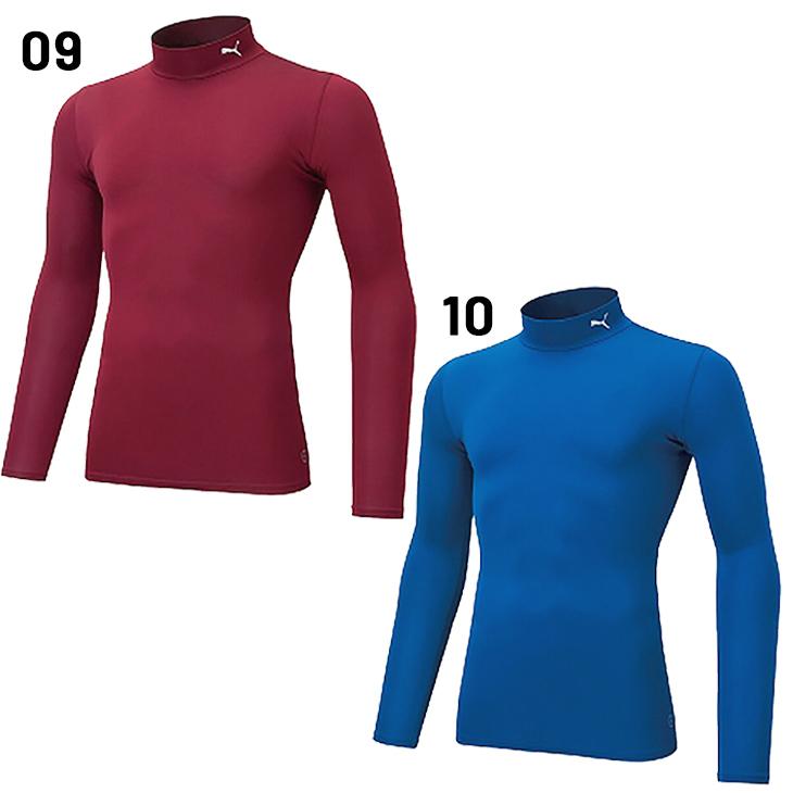 プーマ インナーシャツ 長袖 メンズ PUMA コンプレッション モックネック トレーニング スポーツ サッカー ランニング ジム /656331【返品不可】【pu22pd】 | PUMA | 05