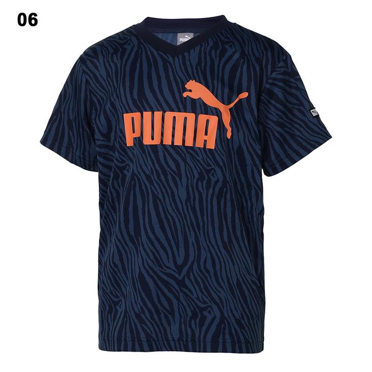 PUMA キッズ 半袖 Tシャツ 男の子 ジュニア 130-160cm 子供服 PUMA キッズ 半袖 Tシャツ 男の子 ジュニア 130-160cm 子供服