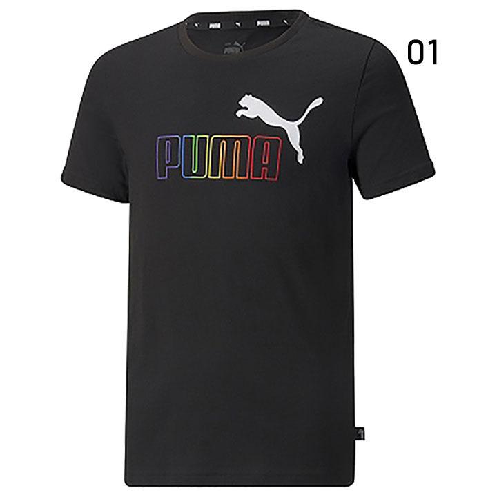 PUMA キッズ 半袖 Tシャツ ジュニア 男の子 130-160cm 子供服