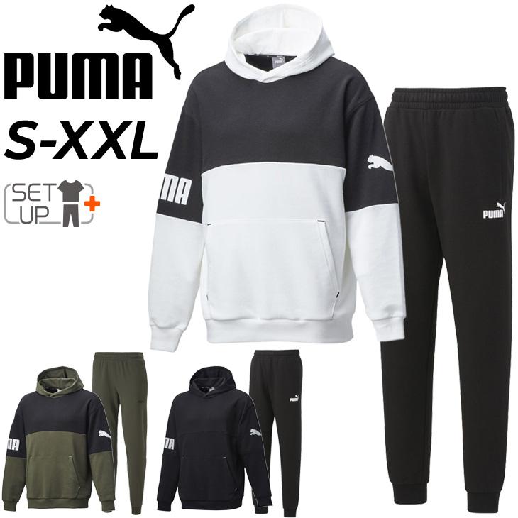 PUMA スウェット 上下 メンズ プーマ POWER プルオーバーパーカ PUMA スウェット 上下 メンズ プーマ POWER プルオーバーパーカ