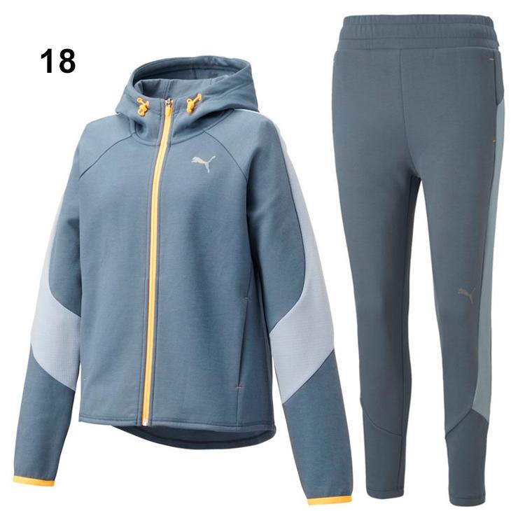 PUMA トレーニングウェア 上下 レディース/プーマ EVOSTRIPE