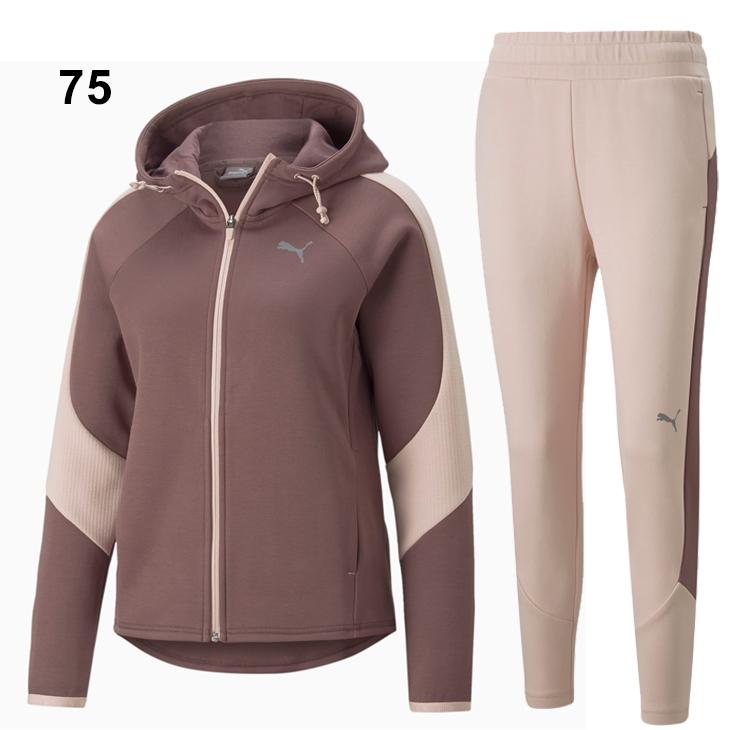 PUMA トレーニングウェア 上下 レディース/プーマ EVOSTRIPE