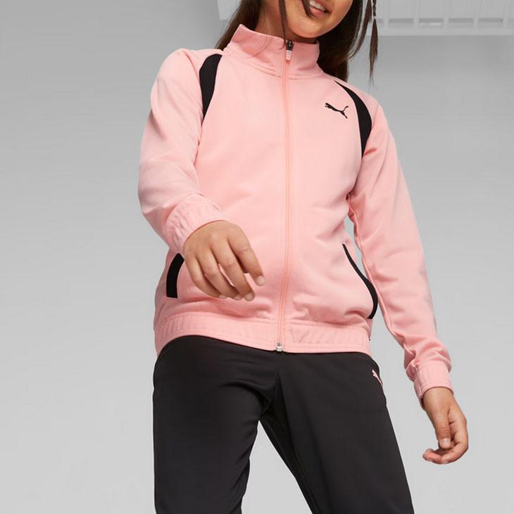 PUMA プーマ キッズ 女の子 ジャージ 上下 ポリ トリコット PUMA プーマ キッズ 女の子 ジャージ 上下 ポリ トリコット