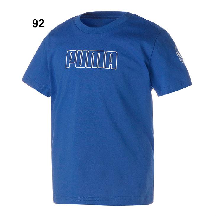 プーマ 半袖 Tシャツ キッズ 男の子 PUMA プリントT 120-160cm 子供服 スポーツウェア クルーネック 普段使い カジュアル 子ども 男児 ボーイズ トップス/675857｜apworld｜05