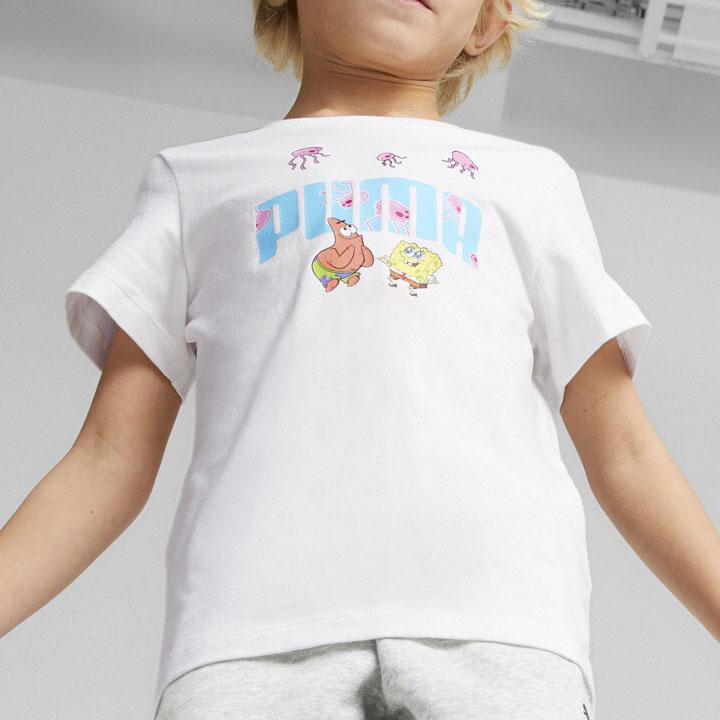 プーマ キッズ 半袖 Tシャツ ジュニア 120-160cm 子供服 PUMA スポンジ 