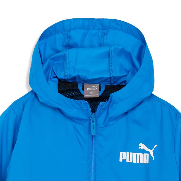 プーマ キッズ ウインドブレーカー ジュニア アウター PUMA POWER 裏メッシュ ジャケット 130-160cm 子供服 フルジップ フーディ パーカー パーカ /677711｜apworld｜13