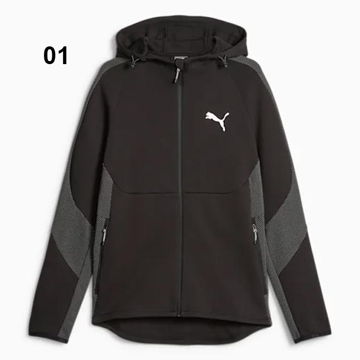 PUMA プーマ パーカー スウェット メンズ EVOSTRIPE フーデッド