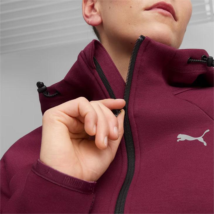 PUMA（プーマ） パーカー スウェット レディース EVOSTRIPE フーデッド