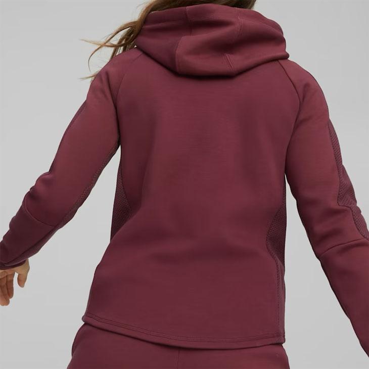 PUMA（プーマ） パーカー スウェット レディース EVOSTRIPE フーデッド
